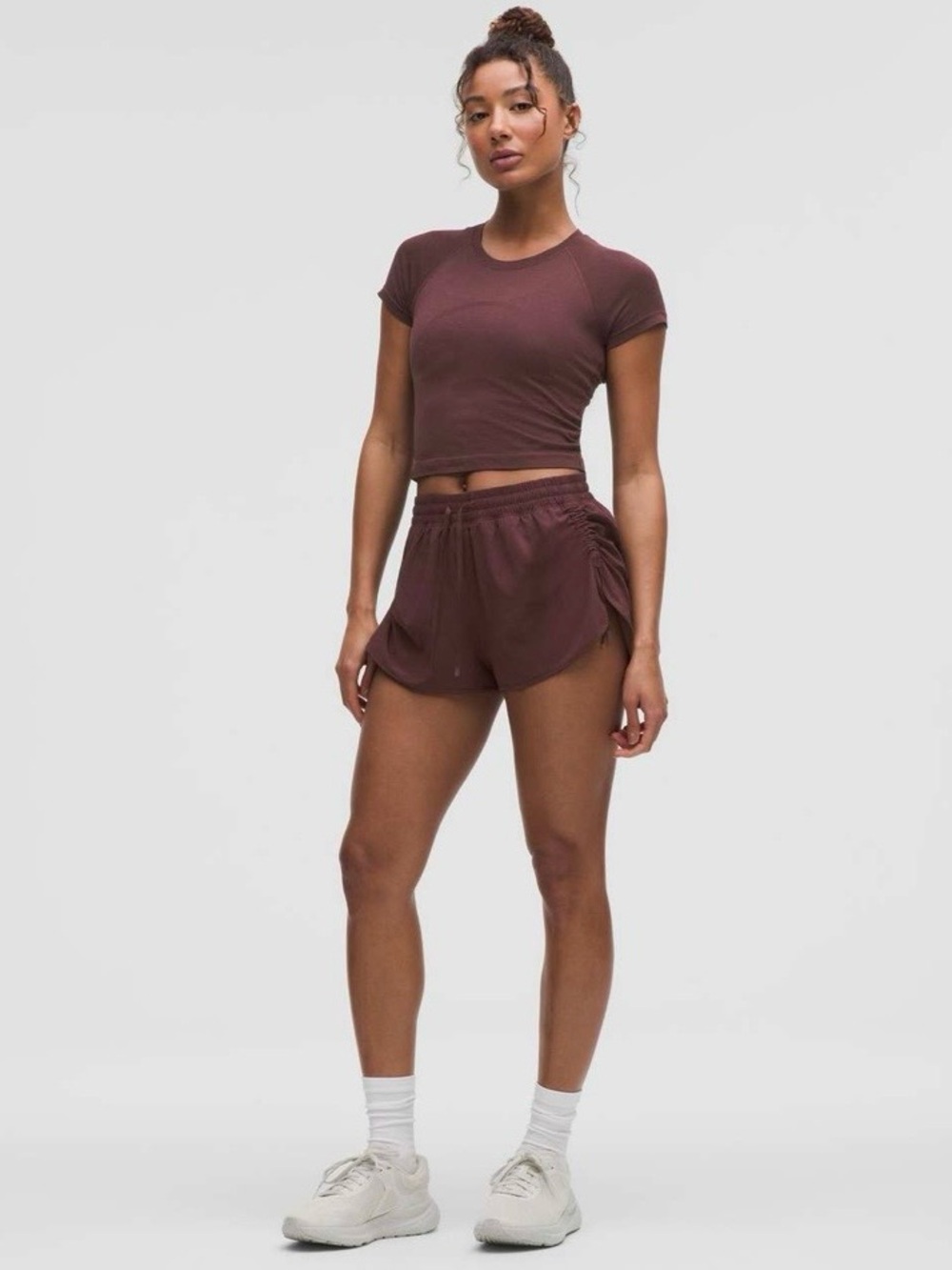 Lululemon Side-Cinch High-Rise Short 1.5"
Goodnight Plum